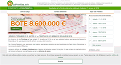 Desktop Screenshot of laprimitiva.info